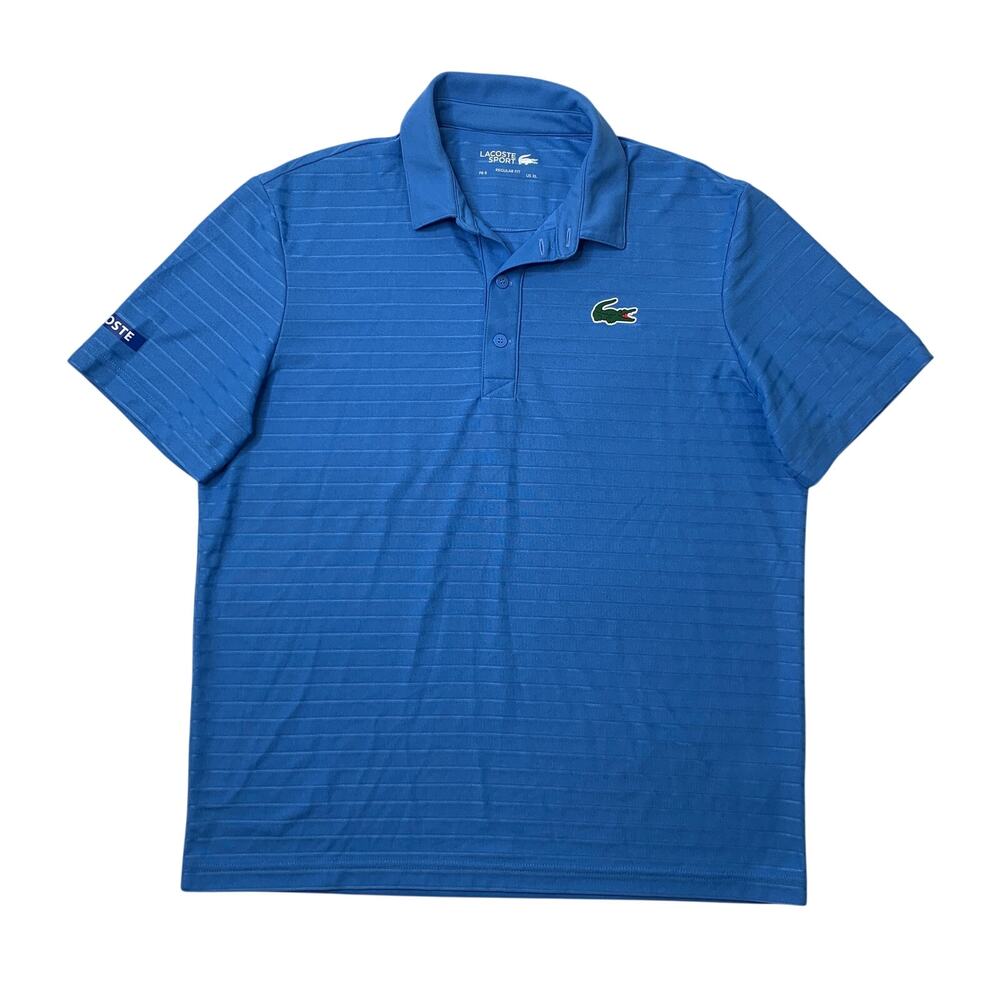 Lacoste Sport Shirt Mens XL Extra Large Astral Regular Fit Athletic Polo
